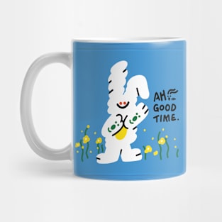 Lovely Rabbit Have A Good Time Mug